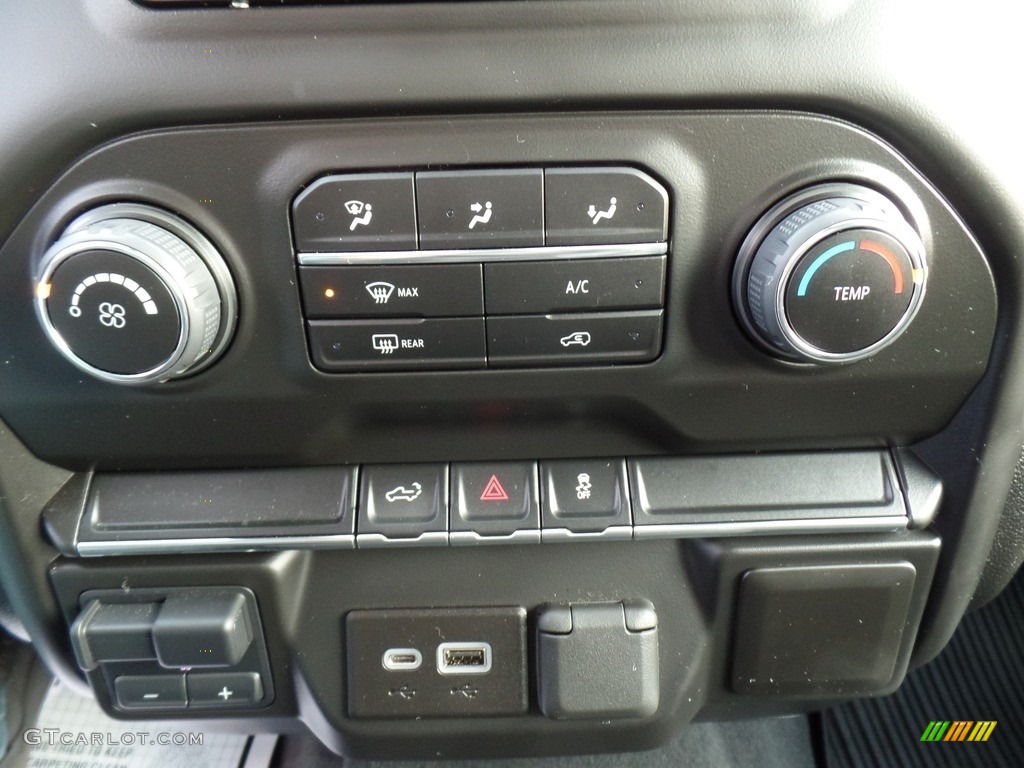 2022 Chevrolet Silverado 2500HD Custom Crew Cab 4x4 Controls Photo #143706424
