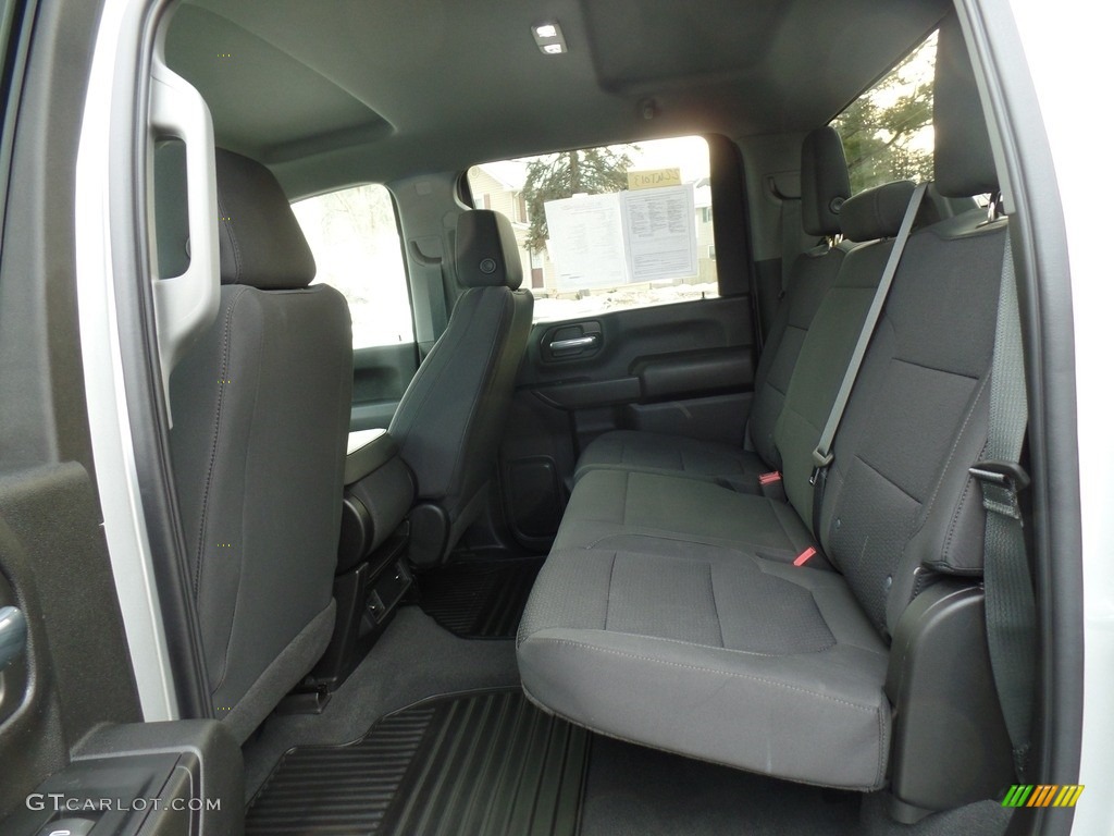 Jet Black Interior 2022 Chevrolet Silverado 2500HD Custom Crew Cab 4x4 Photo #143706544