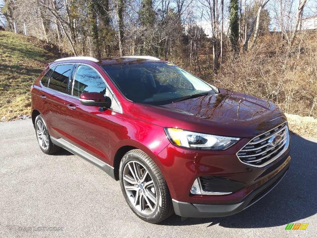 2019 Edge Titanium - Burgundy Velvet / Ebony photo #5