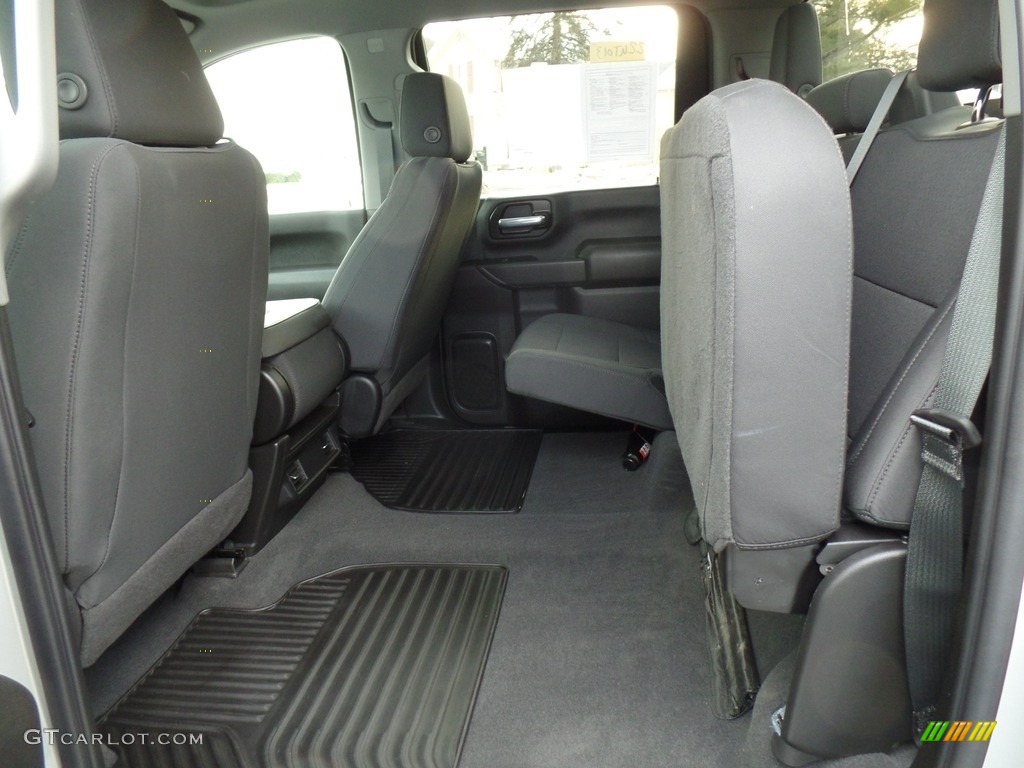 Jet Black Interior 2022 Chevrolet Silverado 2500HD Custom Crew Cab 4x4 Photo #143706565