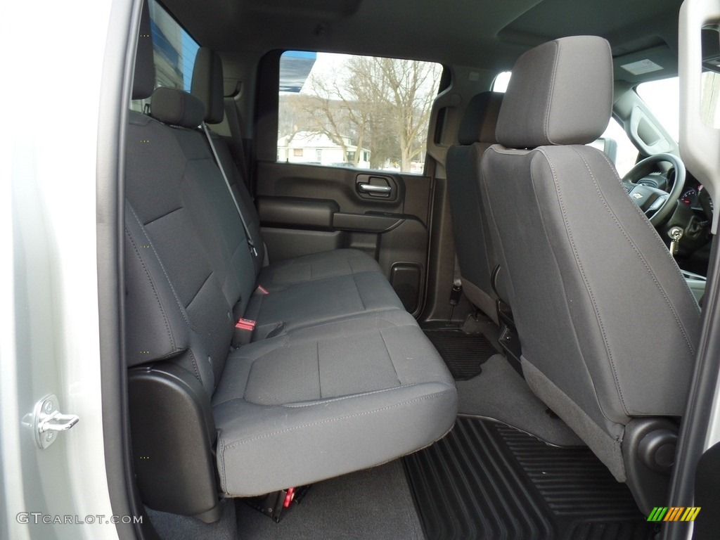 Jet Black Interior 2022 Chevrolet Silverado 2500HD Custom Crew Cab 4x4 Photo #143706601