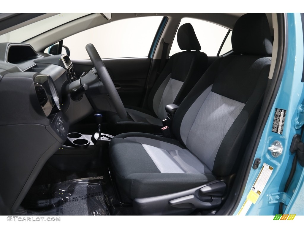 2018 Prius c Three - Tide Pool Pearl / Blue/Dark Gray Two-Tone photo #5