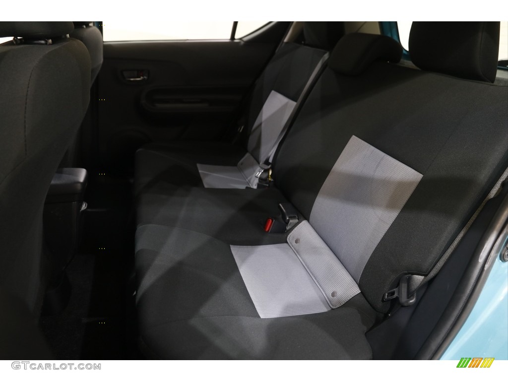 2018 Prius c Three - Tide Pool Pearl / Blue/Dark Gray Two-Tone photo #18