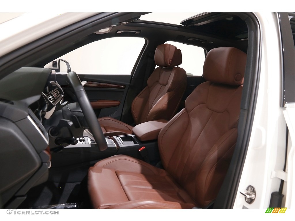 2018 Q5 2.0 TFSI Prestige quattro - Ibis White / Nougat Brown photo #5