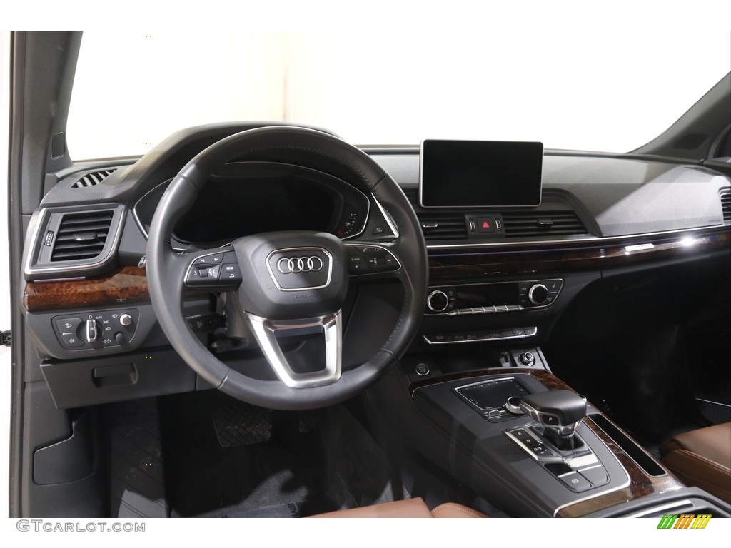 2018 Q5 2.0 TFSI Prestige quattro - Ibis White / Nougat Brown photo #6