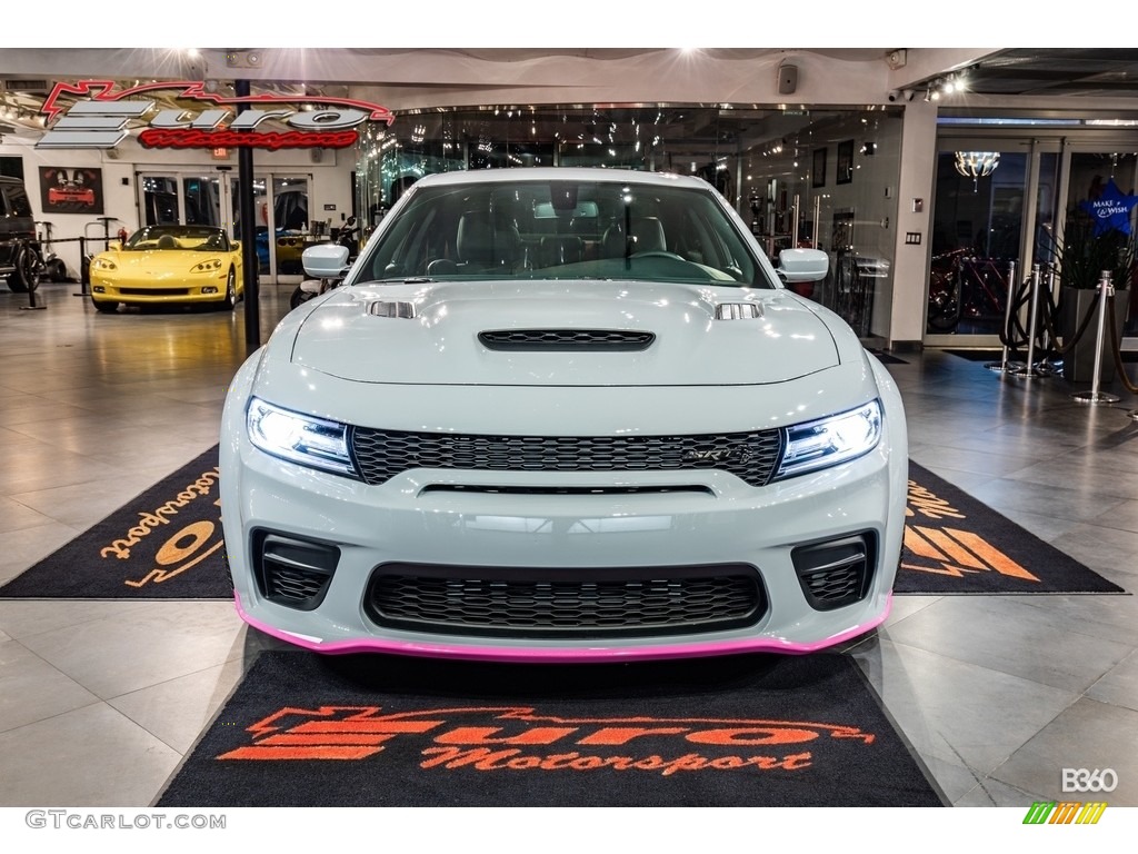 2021 Charger SRT Hellcat Widebody - Smoke Show / Black photo #2