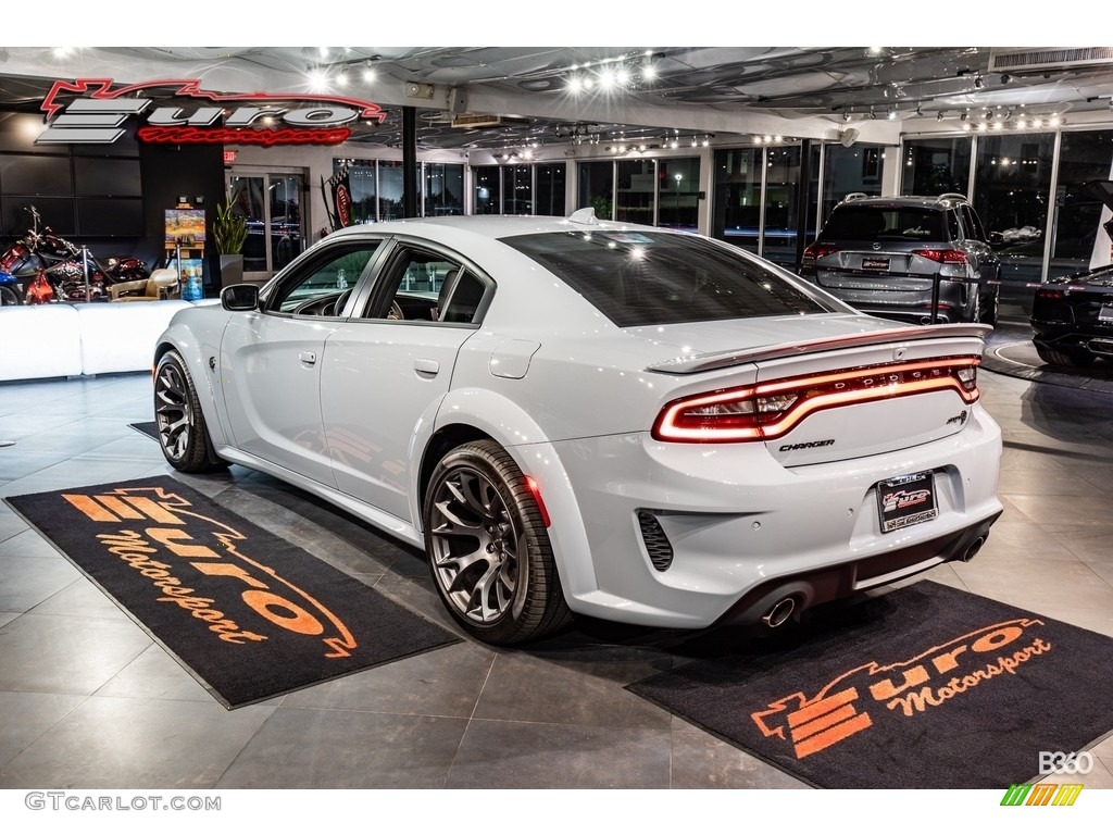 2021 Charger SRT Hellcat Widebody - Smoke Show / Black photo #4