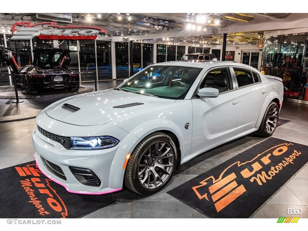 2021 Charger SRT Hellcat Widebody - Smoke Show / Black photo #10
