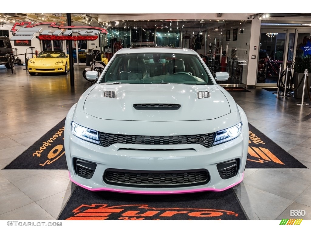 2021 Charger SRT Hellcat Widebody - Smoke Show / Black photo #11