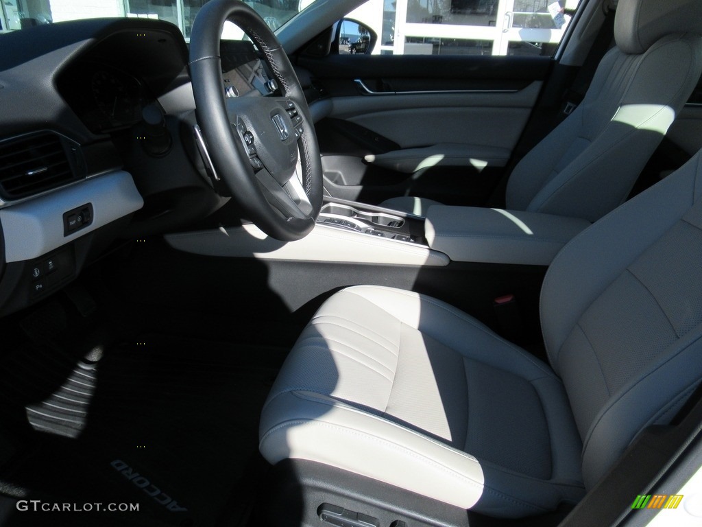 2021 Accord EX-L Hybrid - Platinum White Pearl / Ivory photo #10