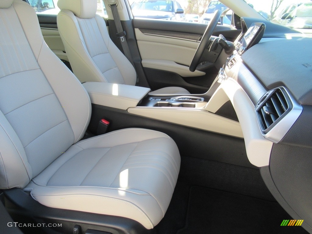 2021 Accord EX-L Hybrid - Platinum White Pearl / Ivory photo #13