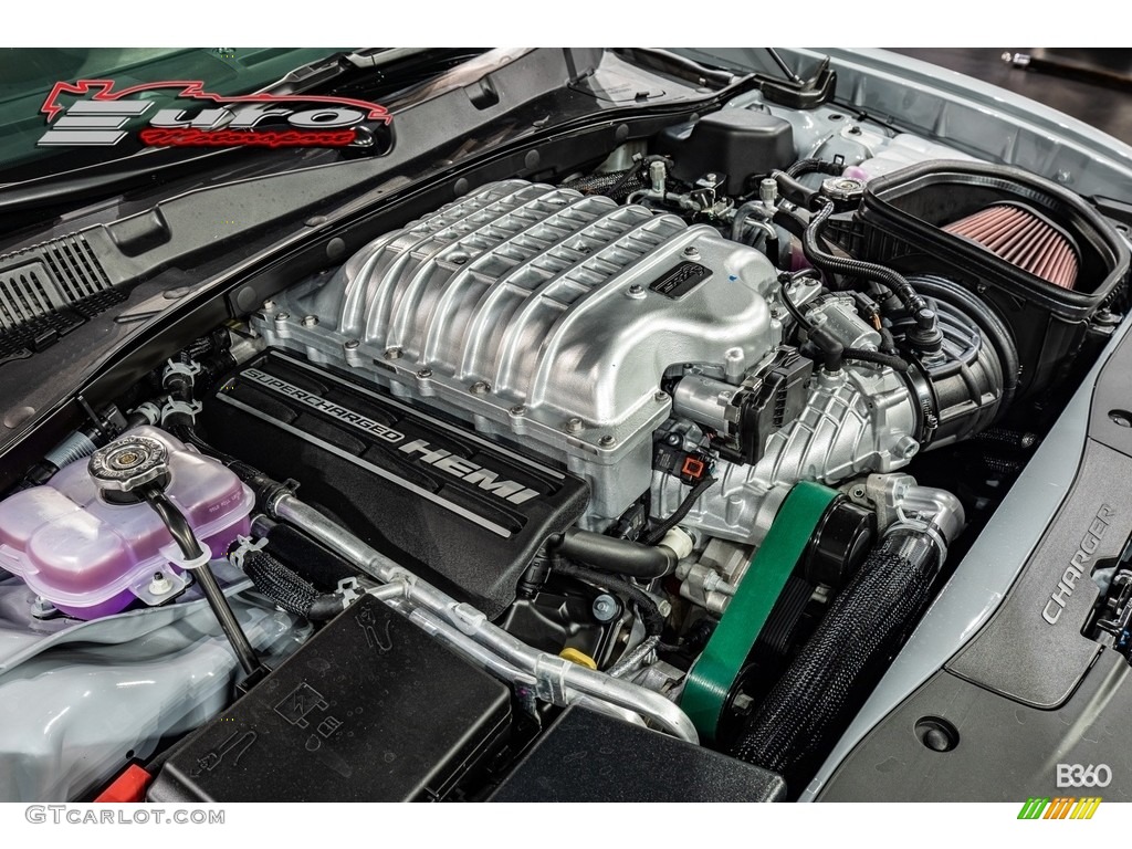 2021 Charger SRT Hellcat Widebody - Smoke Show / Black photo #15