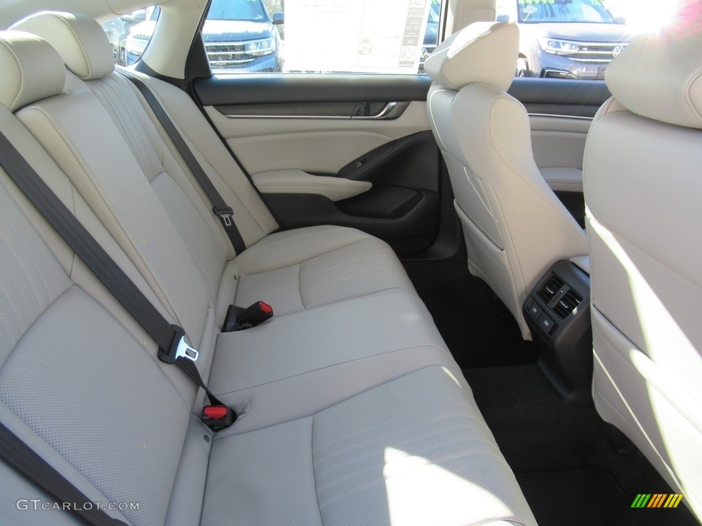 2021 Accord EX-L Hybrid - Platinum White Pearl / Ivory photo #14