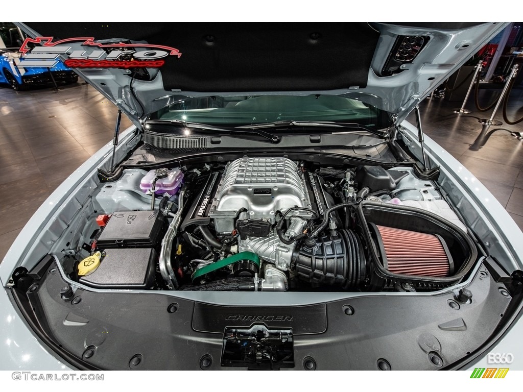 2021 Charger SRT Hellcat Widebody - Smoke Show / Black photo #17