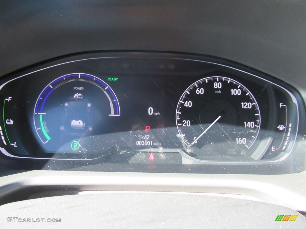 2021 Accord EX-L Hybrid - Platinum White Pearl / Ivory photo #16