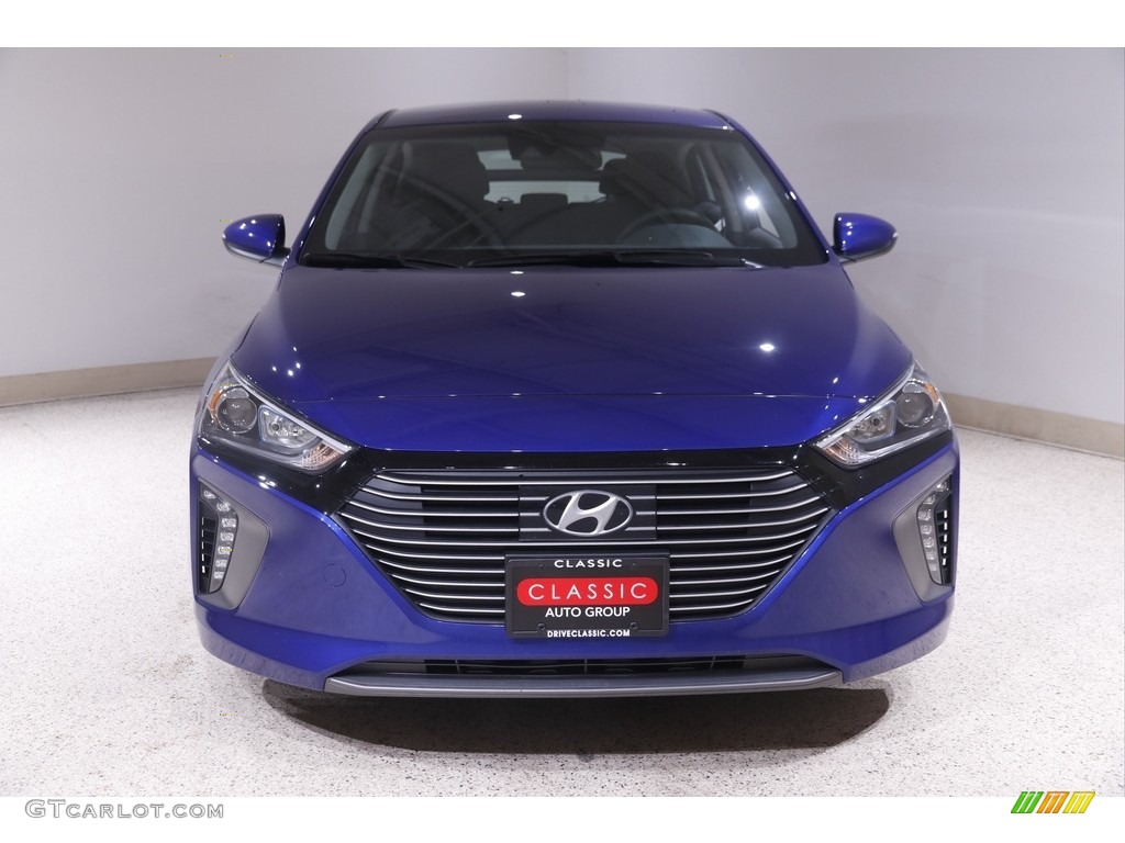 2019 Ioniq Hybrid SEL - Intense Blue / Black photo #2