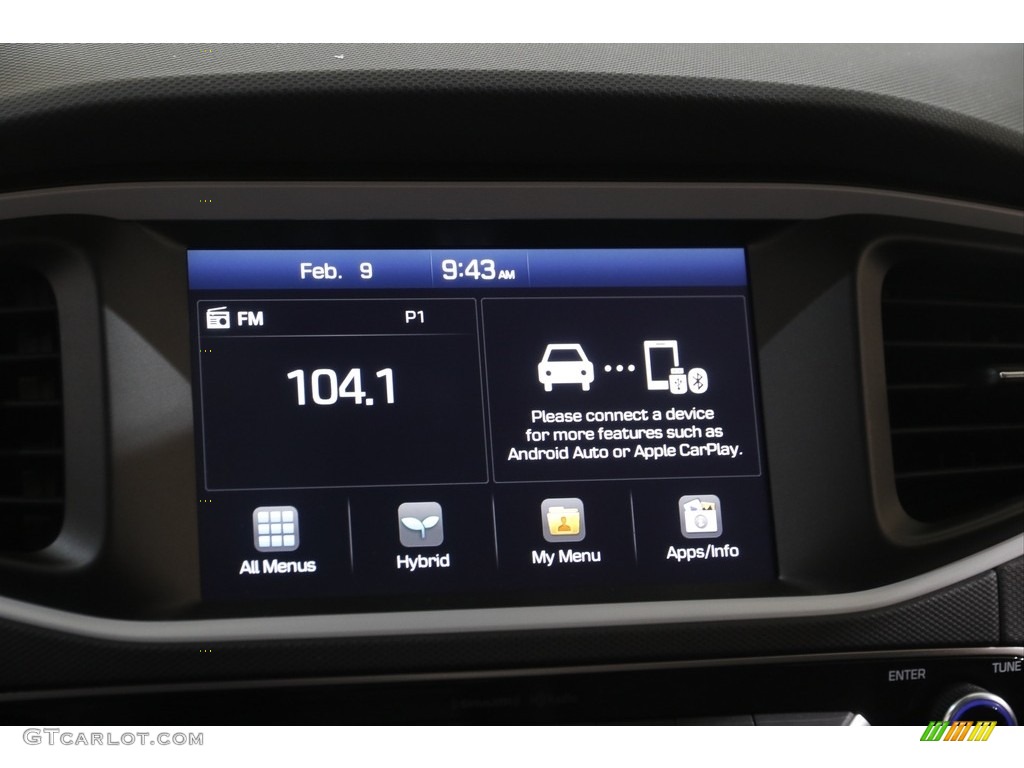 2019 Ioniq Hybrid SEL - Intense Blue / Black photo #9