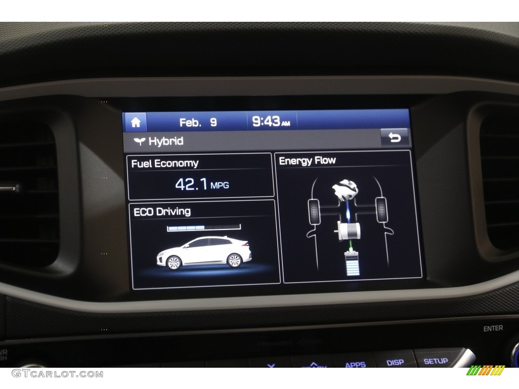 2019 Ioniq Hybrid SEL - Intense Blue / Black photo #10