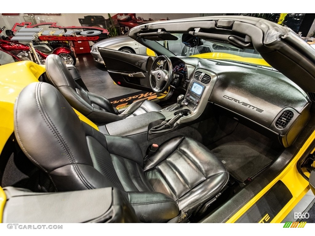 2006 Corvette Convertible - Velocity Yellow / Ebony Black photo #5