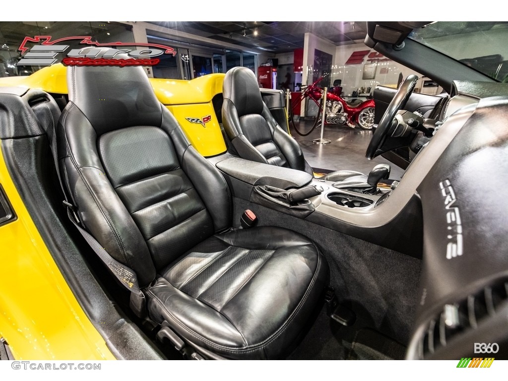 2006 Corvette Convertible - Velocity Yellow / Ebony Black photo #6