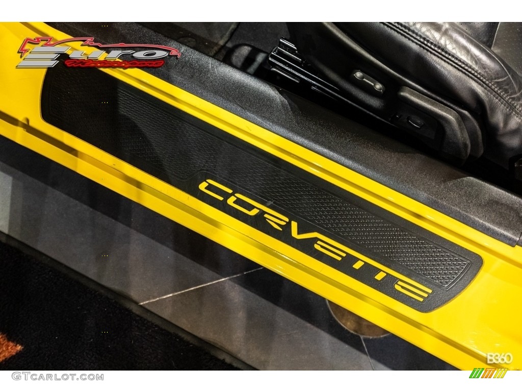 2006 Corvette Convertible - Velocity Yellow / Ebony Black photo #18