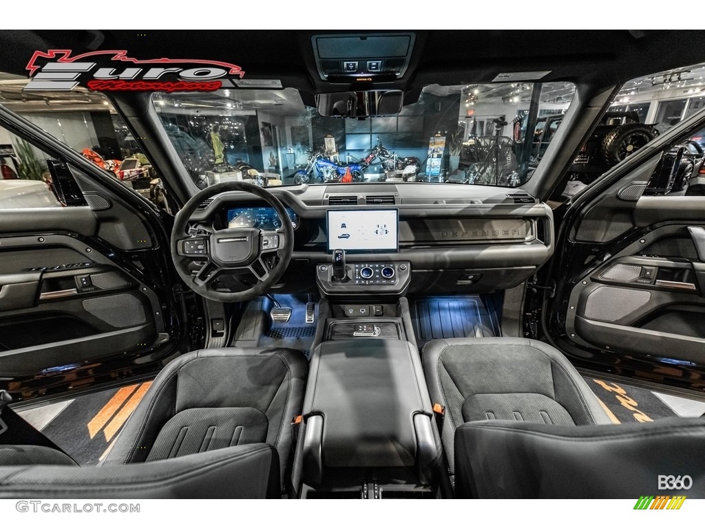 Ebony Interior 2022 Land Rover Defender 110 Bond Edition/007 Photo #143708977