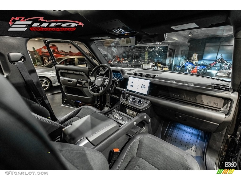 Ebony Interior 2022 Land Rover Defender 110 Bond Edition/007 Photo #143708986