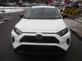 2019 Super White Toyota RAV4 LE AWD  photo #11