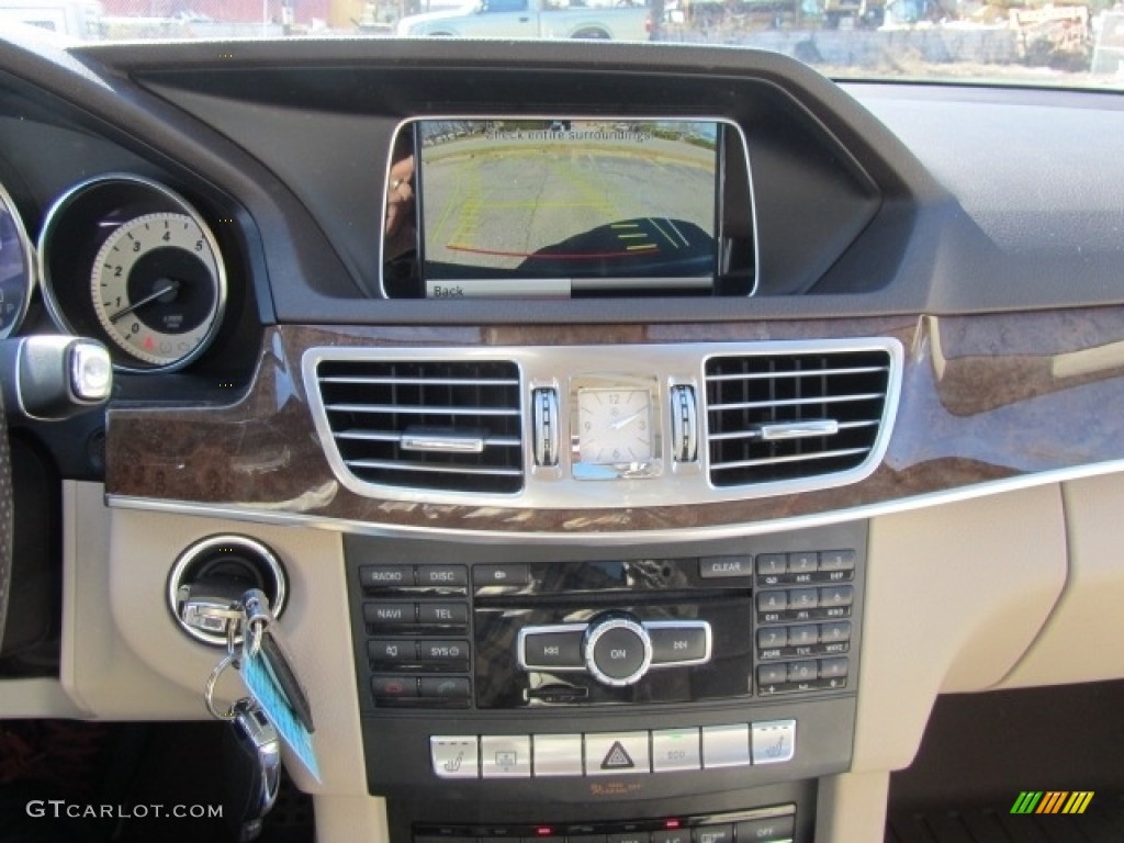 2014 E 350 4Matic Sport Sedan - Black / Silk Beige/Espresso Brown photo #15