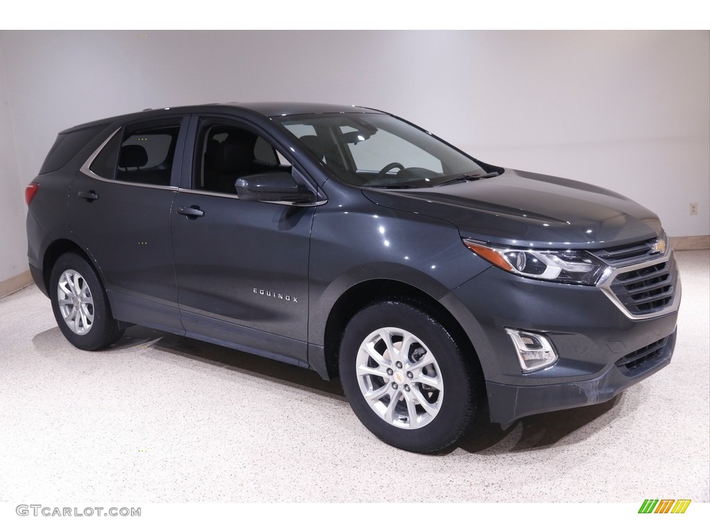 Nightfall Gray Metallic 2021 Chevrolet Equinox LT AWD Exterior Photo #143710141