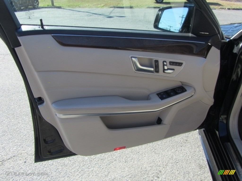 2014 E 350 4Matic Sport Sedan - Black / Silk Beige/Espresso Brown photo #18