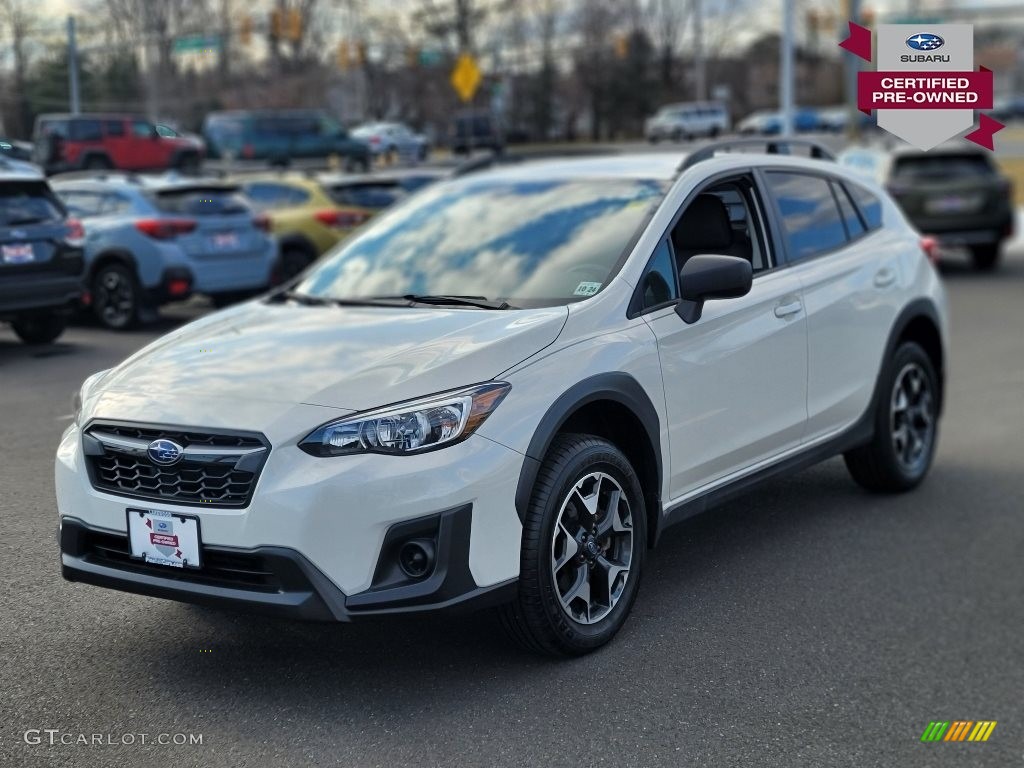 2019 Crosstrek 2.0i - Crystal White Pearl / Gray photo #1