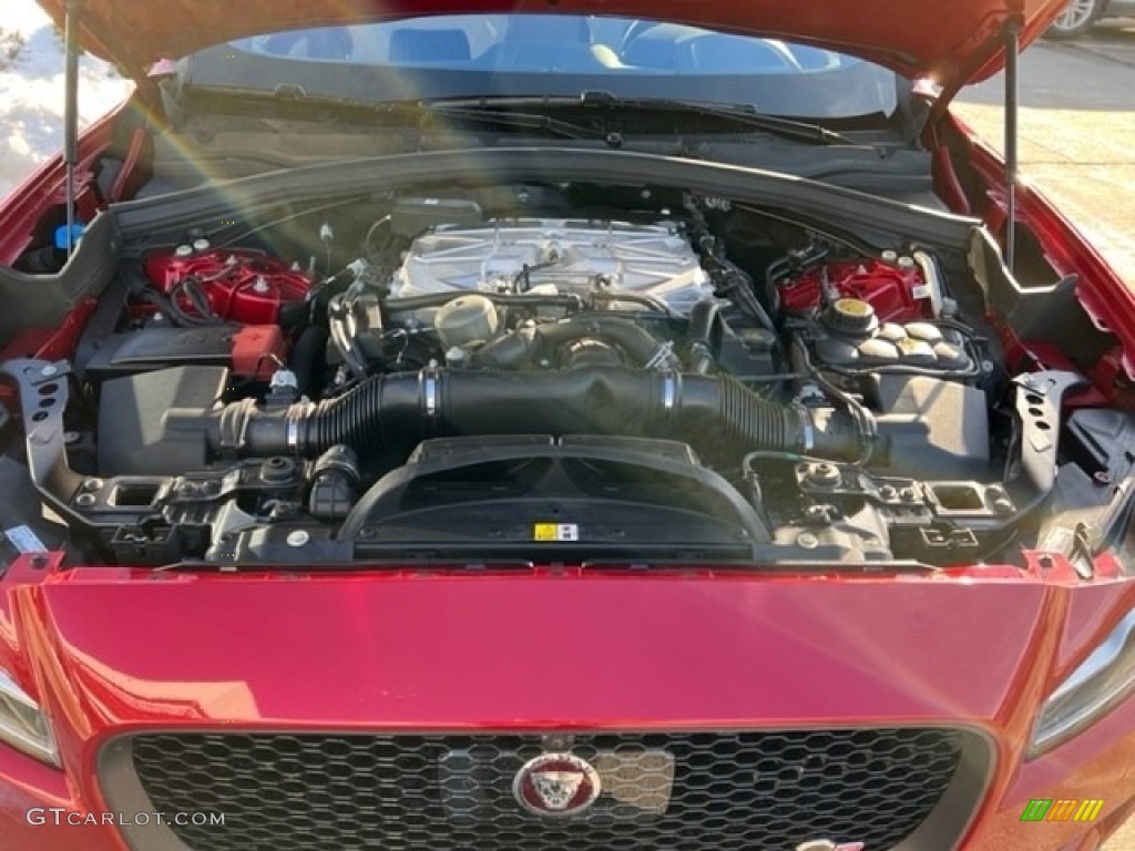 2020 Jaguar F-PACE SVR 5.0 Liter Supercharged DOHC 32-Valve V8 Engine Photo #143710789