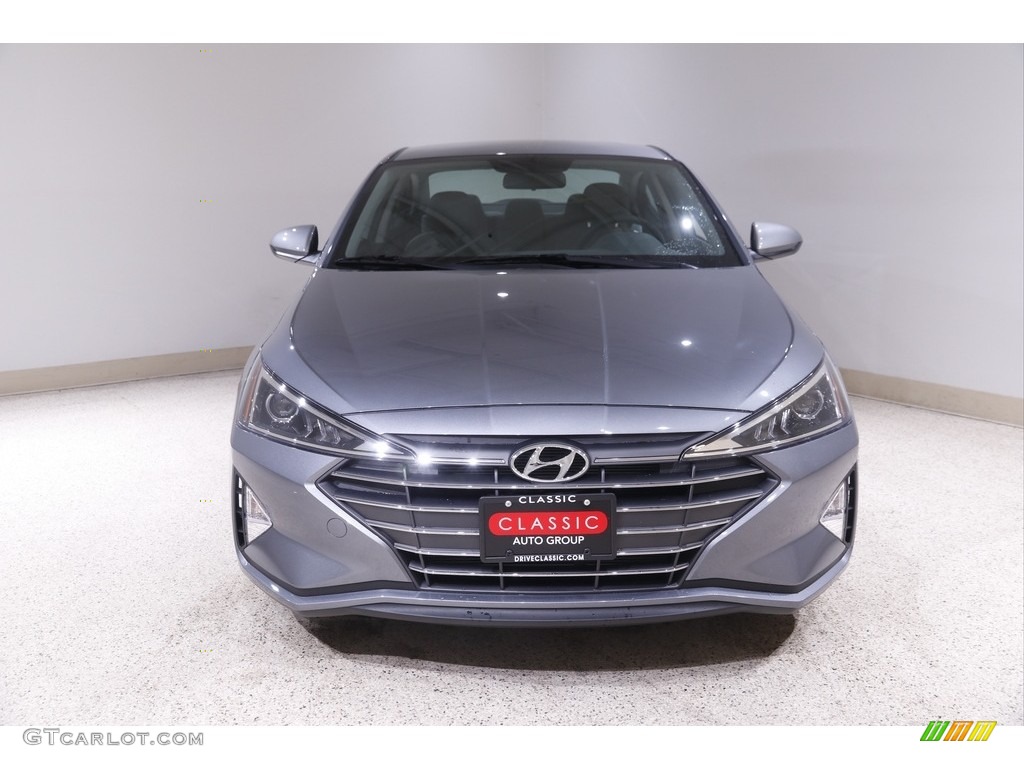 2019 Elantra SE - Symphony Silver / Gray photo #2