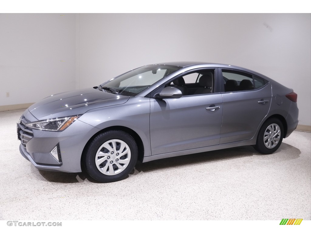 2019 Elantra SE - Symphony Silver / Gray photo #3