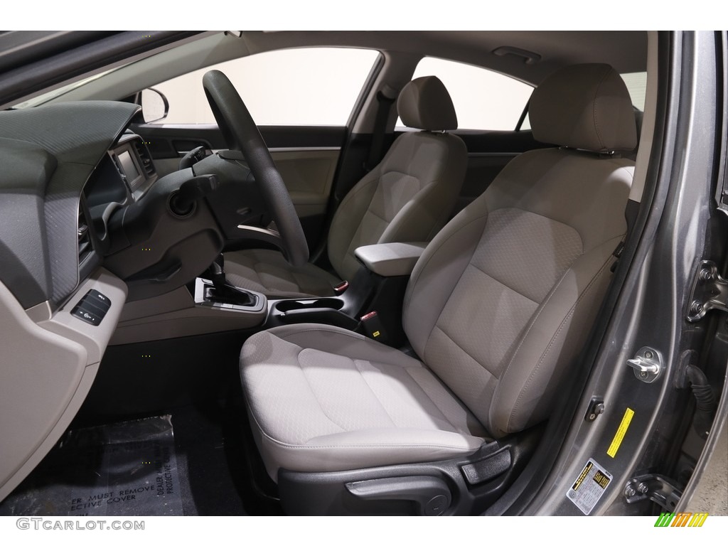 2019 Elantra SE - Symphony Silver / Gray photo #5