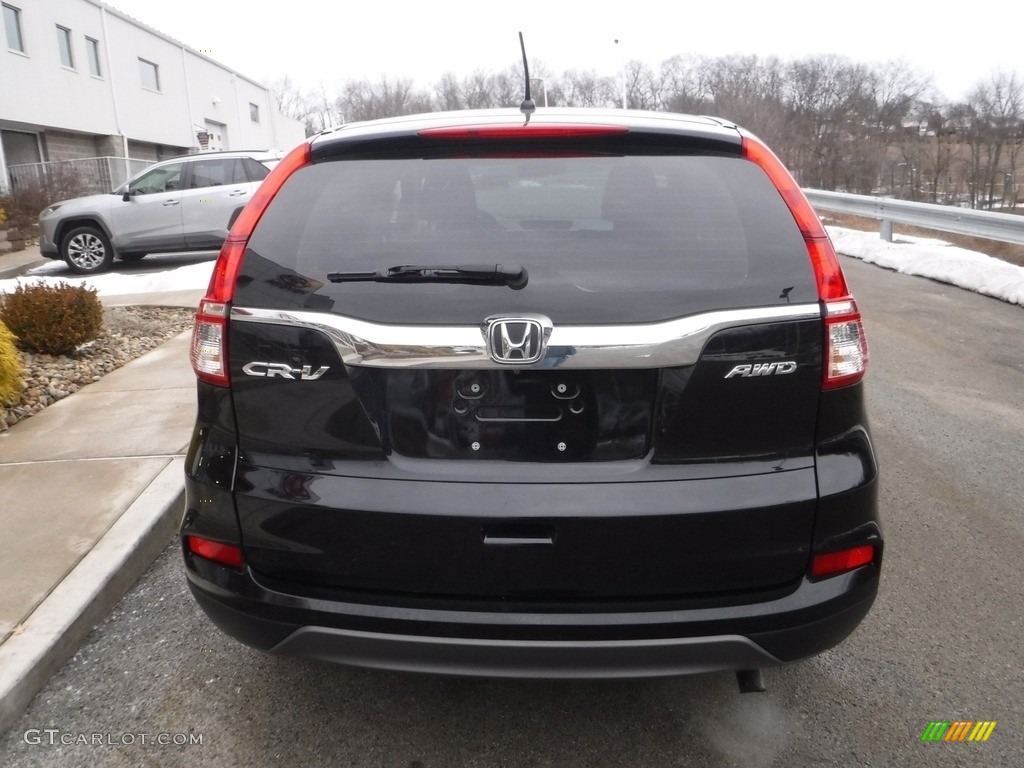 2016 CR-V LX AWD - Crystal Black Pearl / Gray photo #12