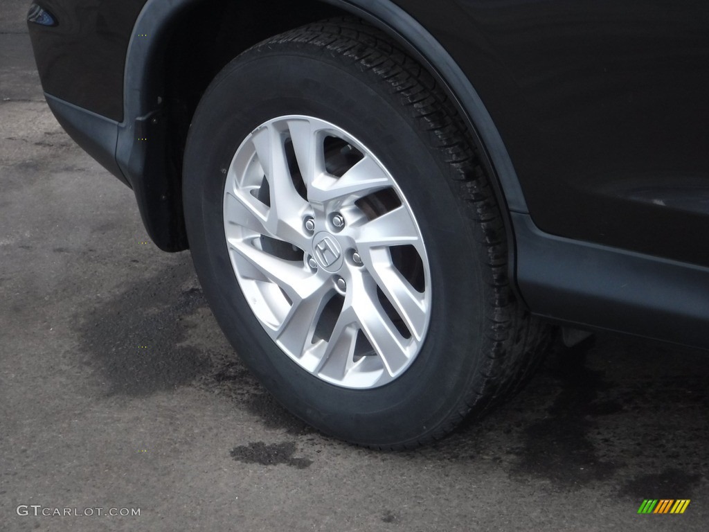 2015 CR-V EX AWD - Kona Coffee Metallic / Black photo #3