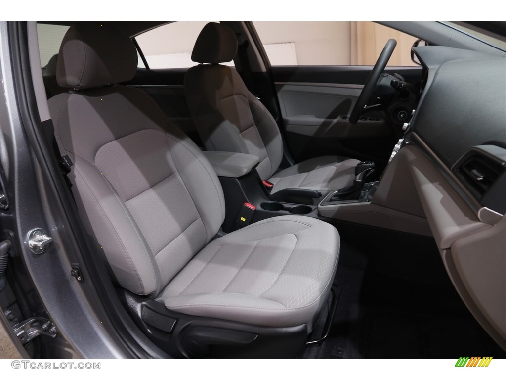 2019 Elantra SE - Symphony Silver / Gray photo #14