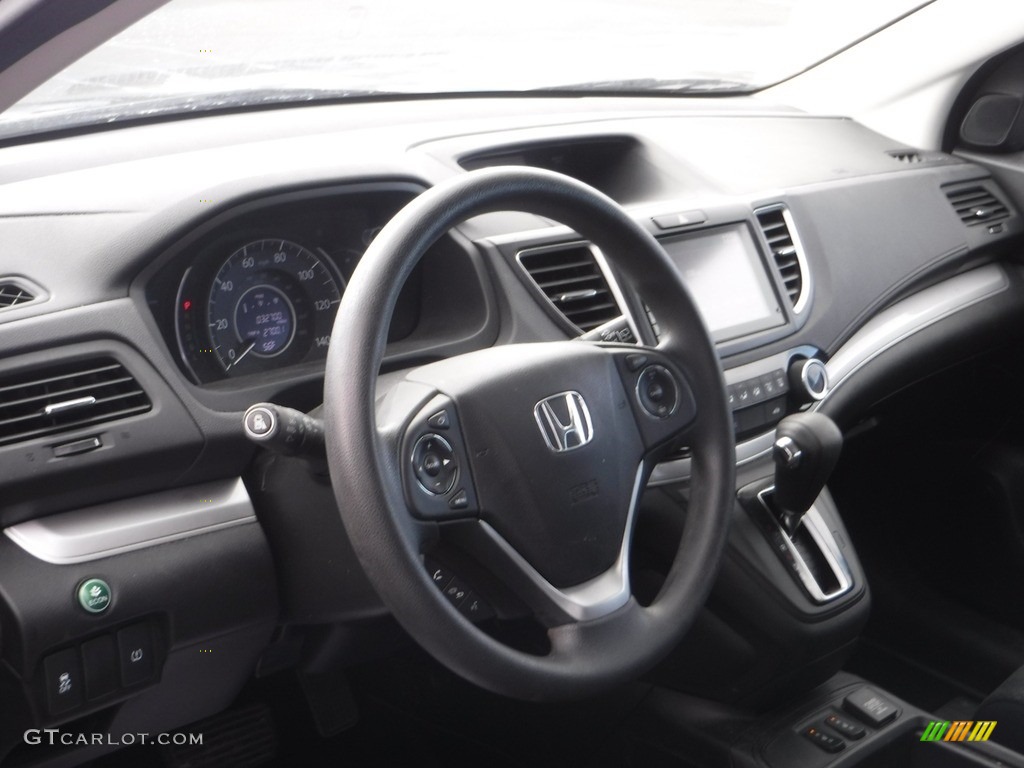 2015 CR-V EX AWD - Kona Coffee Metallic / Black photo #13