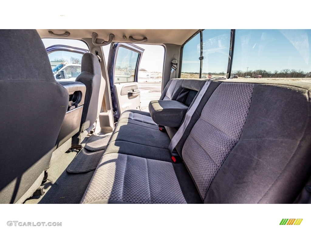 2002 Ford F250 Super Duty Lariat Crew Cab Rear Seat Photo #143711848