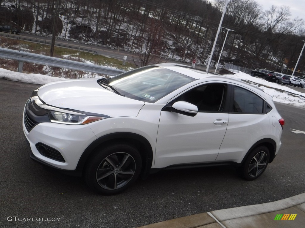 Platinum White Pearl 2022 Honda HR-V EX-L AWD Exterior Photo #143712019