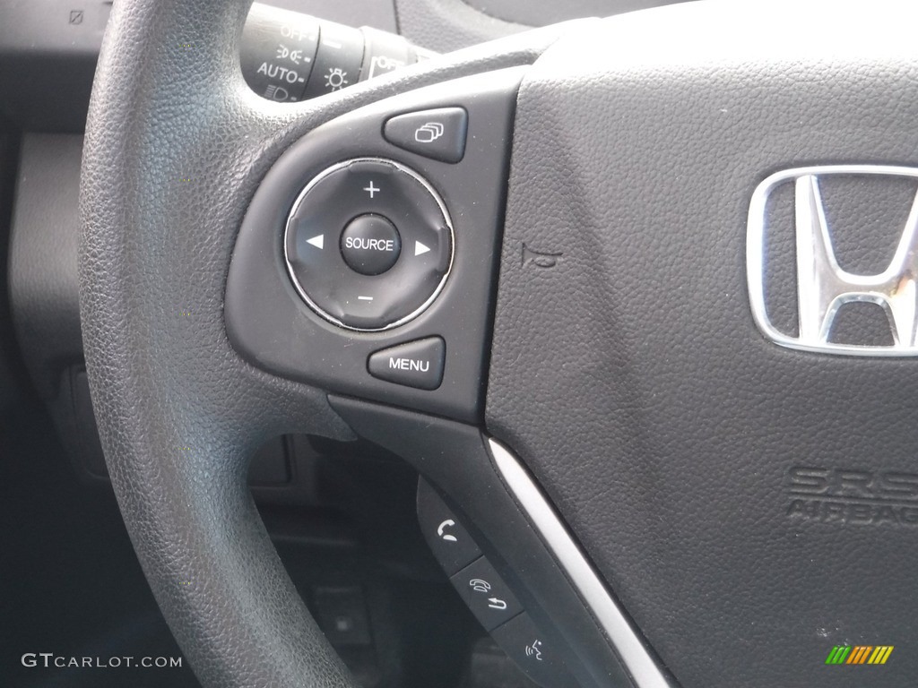2015 CR-V EX AWD - Kona Coffee Metallic / Black photo #24