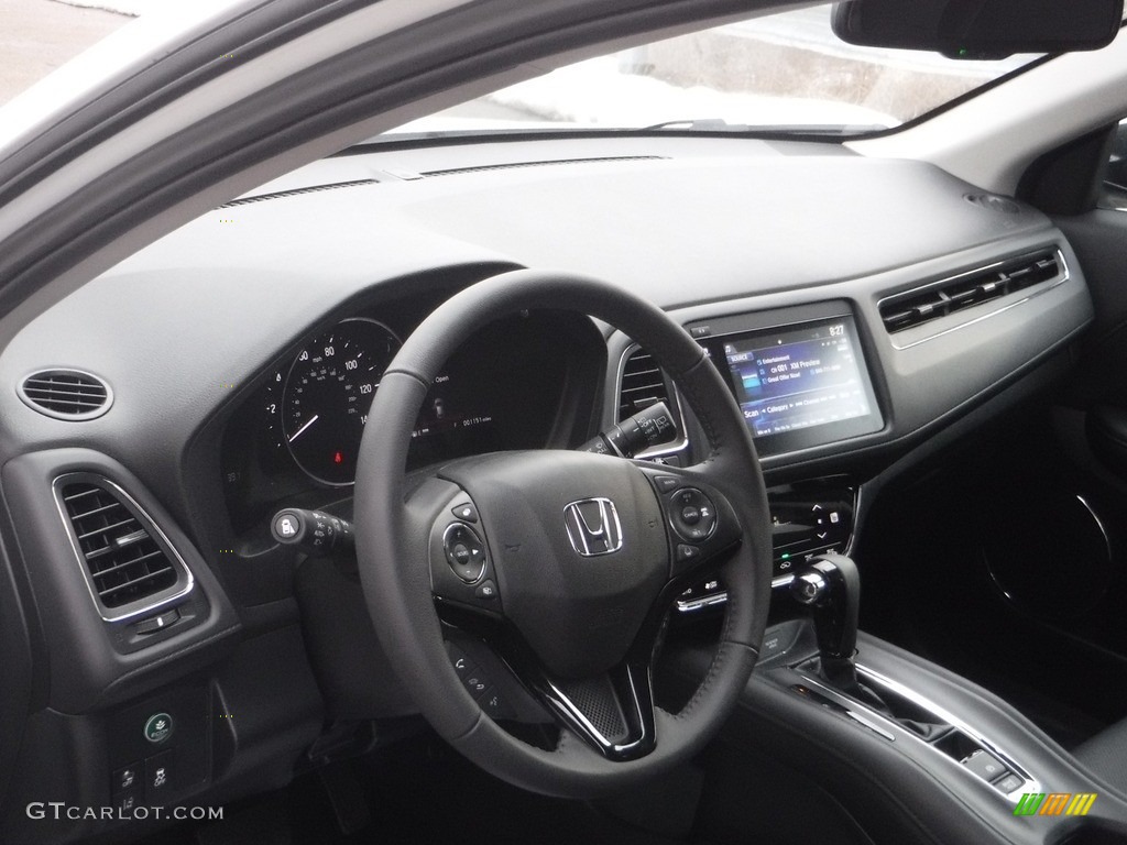 2022 Honda HR-V EX-L AWD Black Dashboard Photo #143712151