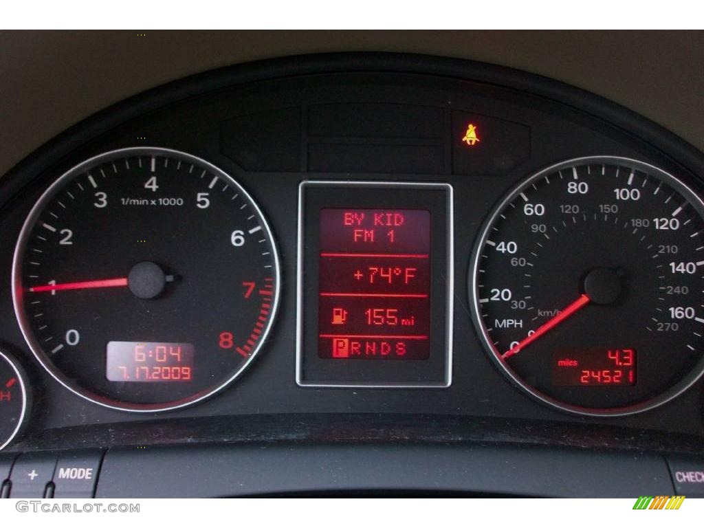 2006 A4 2.0T quattro Sedan - Brilliant Red / Beige photo #13