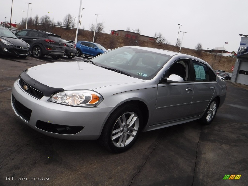 2012 Impala LTZ - Silver Ice Metallic / Ebony photo #7