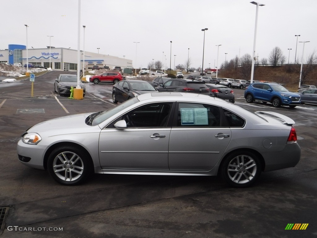 2012 Impala LTZ - Silver Ice Metallic / Ebony photo #8