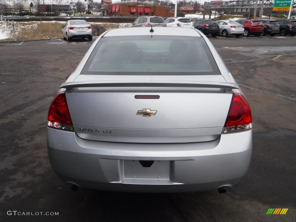 2012 Impala LTZ - Silver Ice Metallic / Ebony photo #9