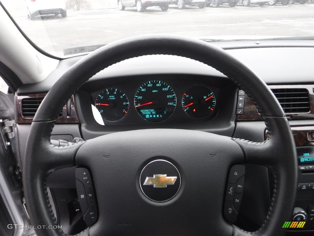 2012 Impala LTZ - Silver Ice Metallic / Ebony photo #22