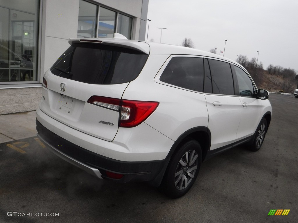 2019 Pilot EX AWD - White Diamond Pearl / Beige photo #9